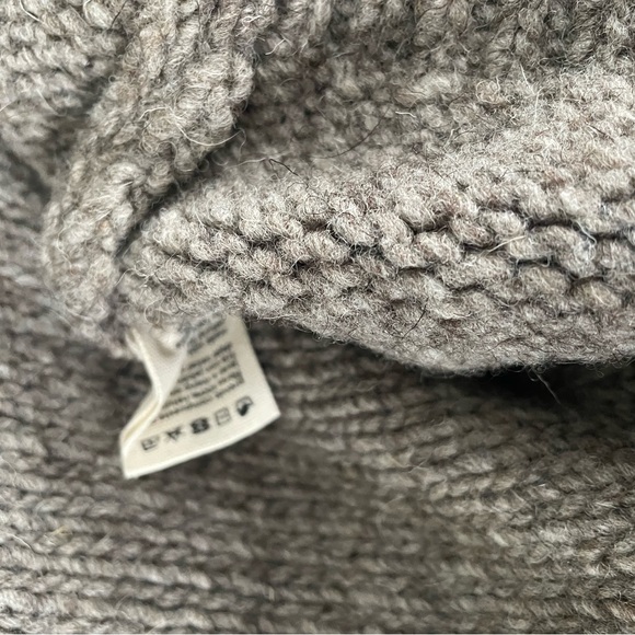 Babaa Men’s Jumper No17 Wool Turtleneck Sweater Dark Mist - Picture 11 of 15